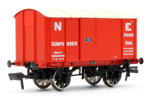 Rapido Trains 908028 North Eastern Railway Gunpowder Van OO Gauge